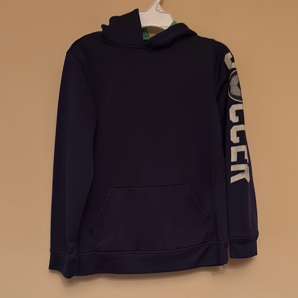 Tek Gear Navy Soccer‎ Hoodie Size Medium